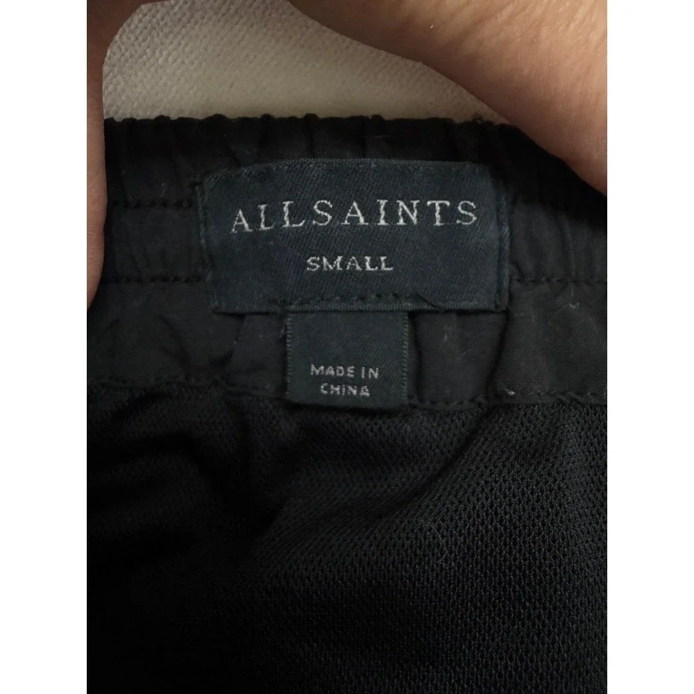 AllSaints Underground Swimshort Black Swim Trunks Mens Small M012WA